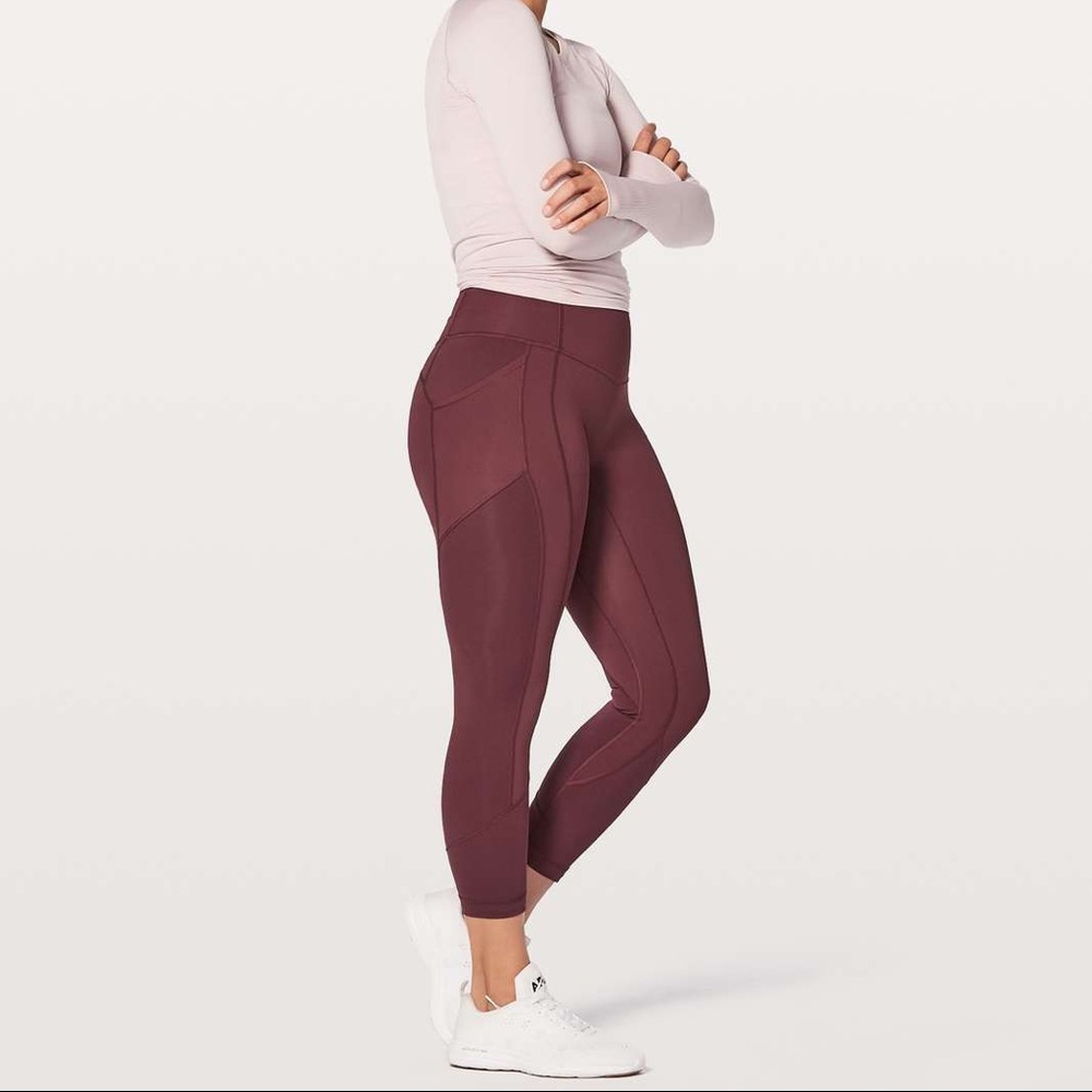 lululemon all the right places crop 23” leggings